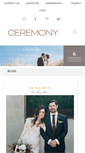 Mobile Screenshot of ceremonymagazine.com